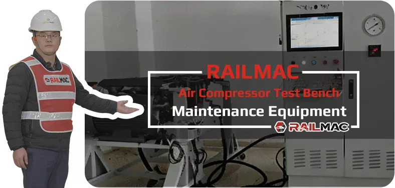 RailMac Air Compressor Test Bench Video