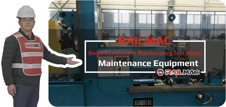 RailMac Bogie Component Maintenance Test Bench Video