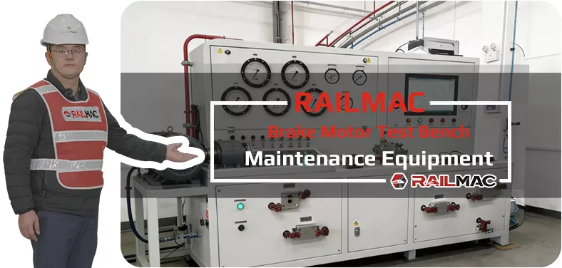 RailMac Brake Motor Test Bench Video