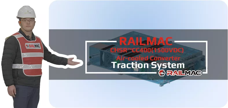 RailMac CHSR™CC400(1500VDC) Air-cooled Converter Video