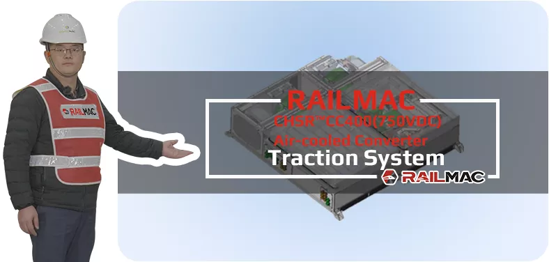 RailMac CHSR™CC400(750VDC) Air-cooled Converter Video