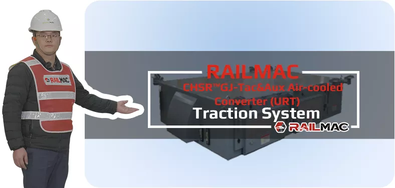 RailMac CHSR™GJ-Tac&Aux Air-cooled Converter (URT) Video
