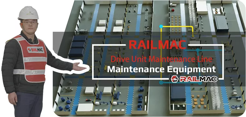 RailMac Drive Unit Maintenance Line Video