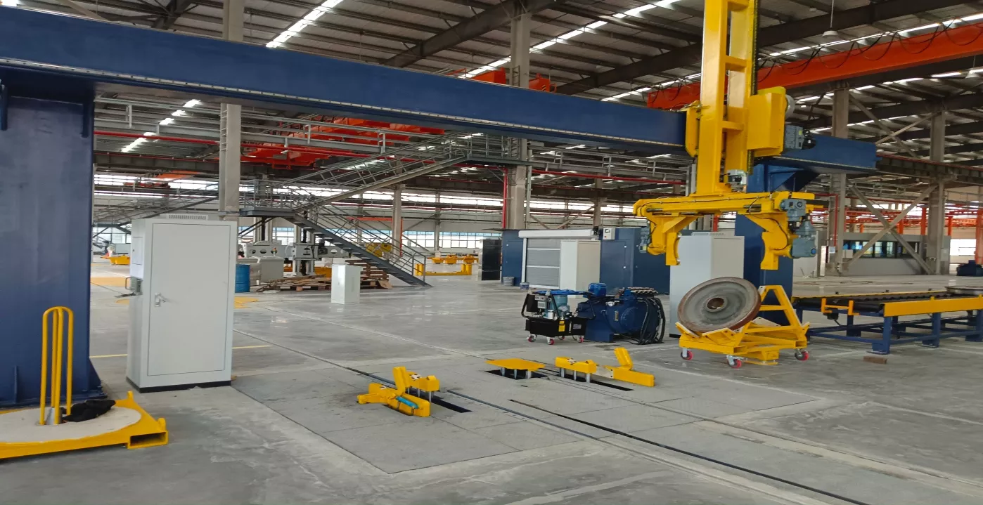 RailMac- HQ00 Series Passenger and Freight Car Automatic Wheel Set Removal and Installation Line-img-3