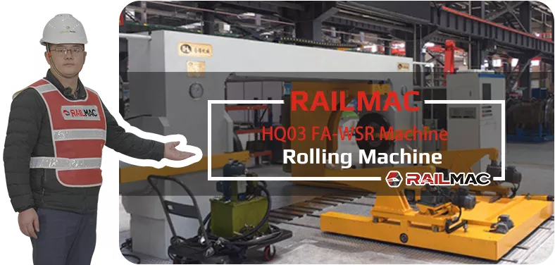 RailMac HQ03 FA-WSR Machine Video