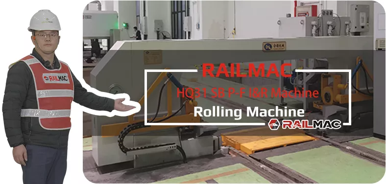 RailMac HQ31 SB P-F I&R Machine Video