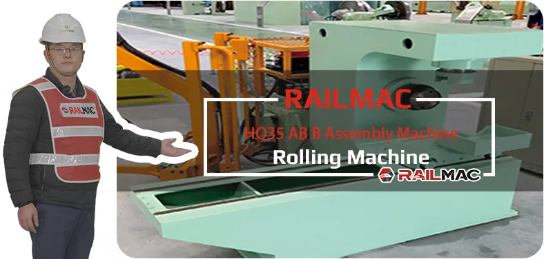 RailMac HQ35 AB B Assembly Machine Video
