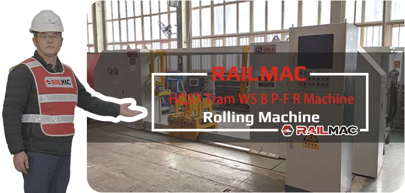 RailMac HQ37 Tram WS B P-F R Machine Video