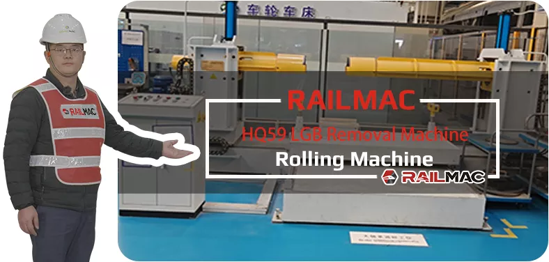 RailMac HQ59 LGB Removal Machine Video