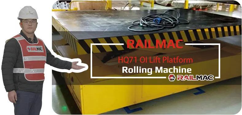 RailMac HQ71 OI Lift Platform Video