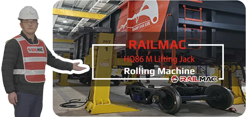 RailMac HQ86 M Lifting Jack Video
