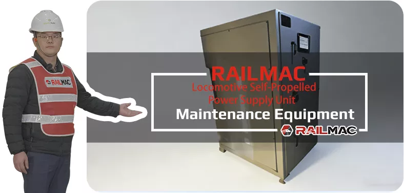 RailMac Locomotive Self-Propelled Power Supply Unit Video
