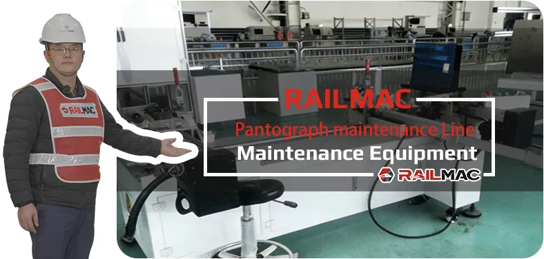 RailMac Pantograph maintenance Line Video