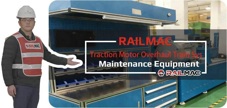 RailMac Traction Motor Overhaul Training System Video