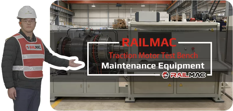 RailMac Traction Motor Test Bench Video