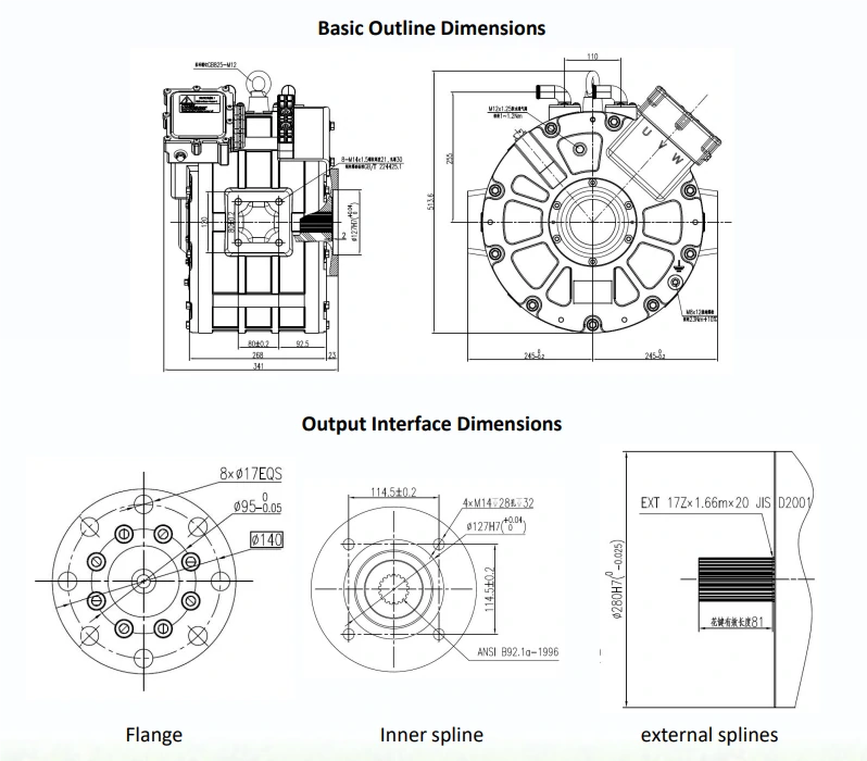 TZ180-50NM Drive Motor