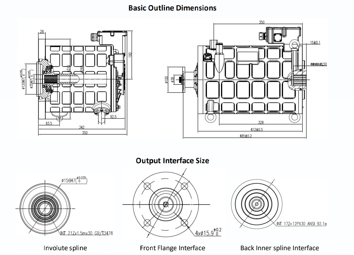 TZ180-50NM Drive Motor