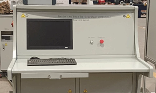 RailMac Traction Motor Test Bench