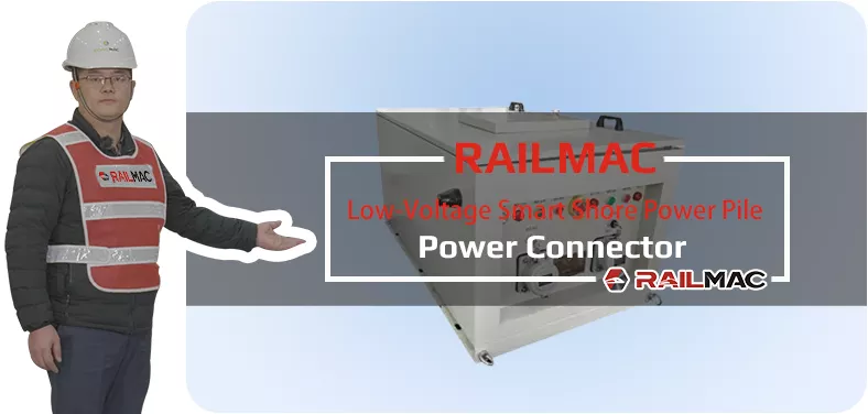 RailMac Low-Voltage Smart Shore Power Pile Video