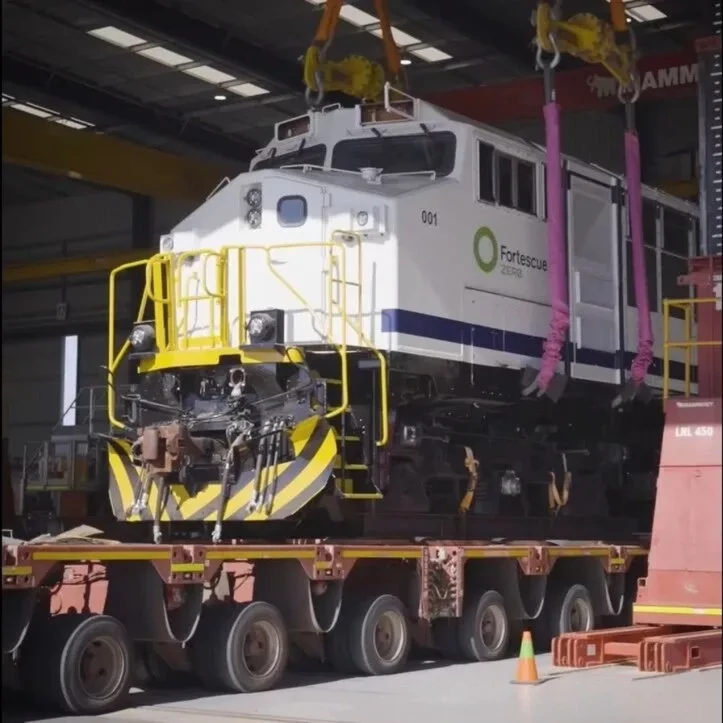 Battery Electric Locomotive Enters Commissioning Phase-3