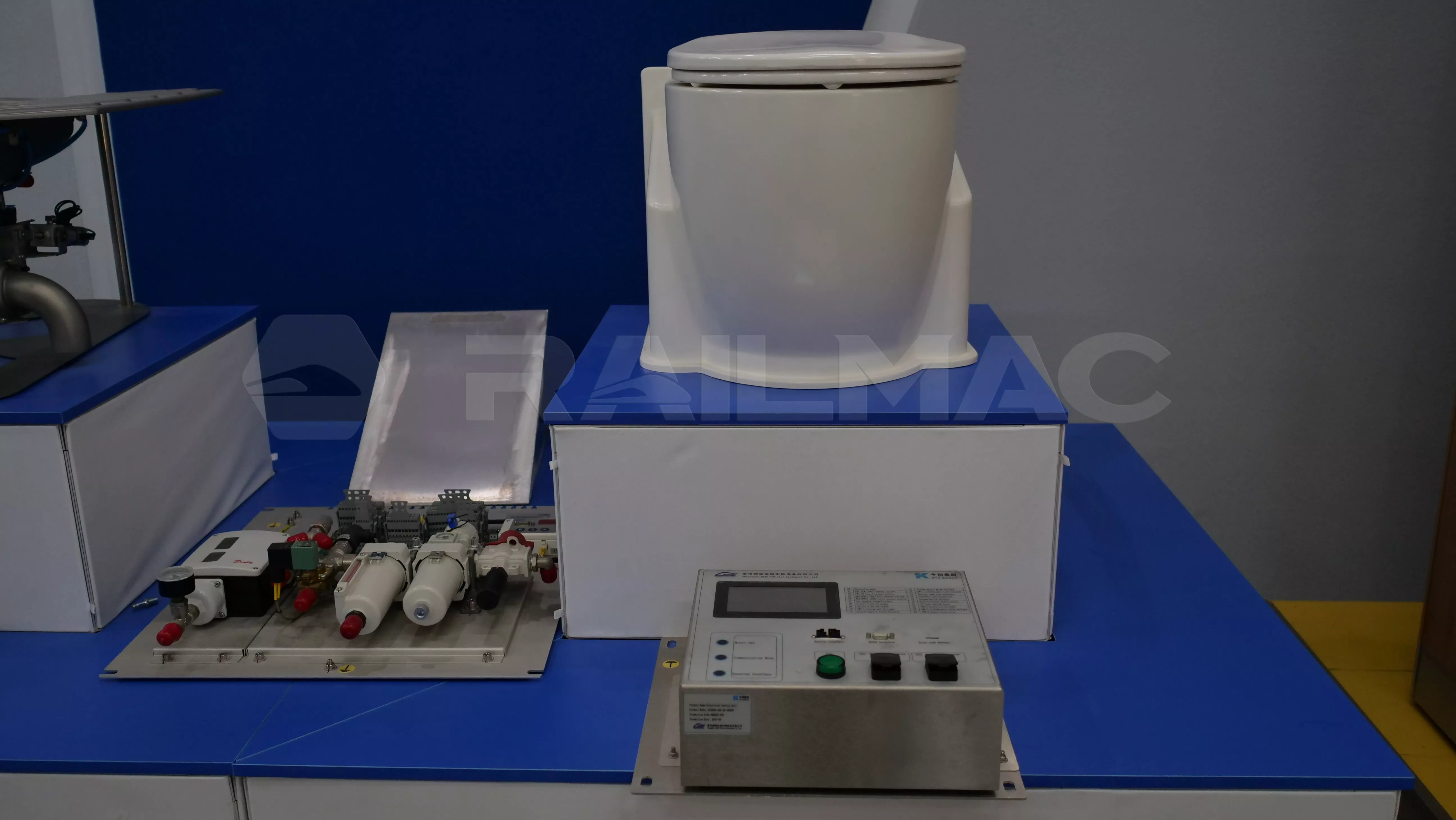 RailMac-Standardized Vacuum Toilet System for Passenger Coaches